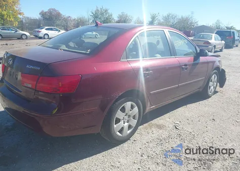 2009 Hyundai Sonata Gls from USA, damaged, VIN 5NPET46C19H484251